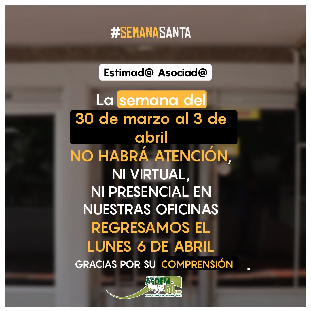 Asociación Sindical de Educadores de Medellín tweet media