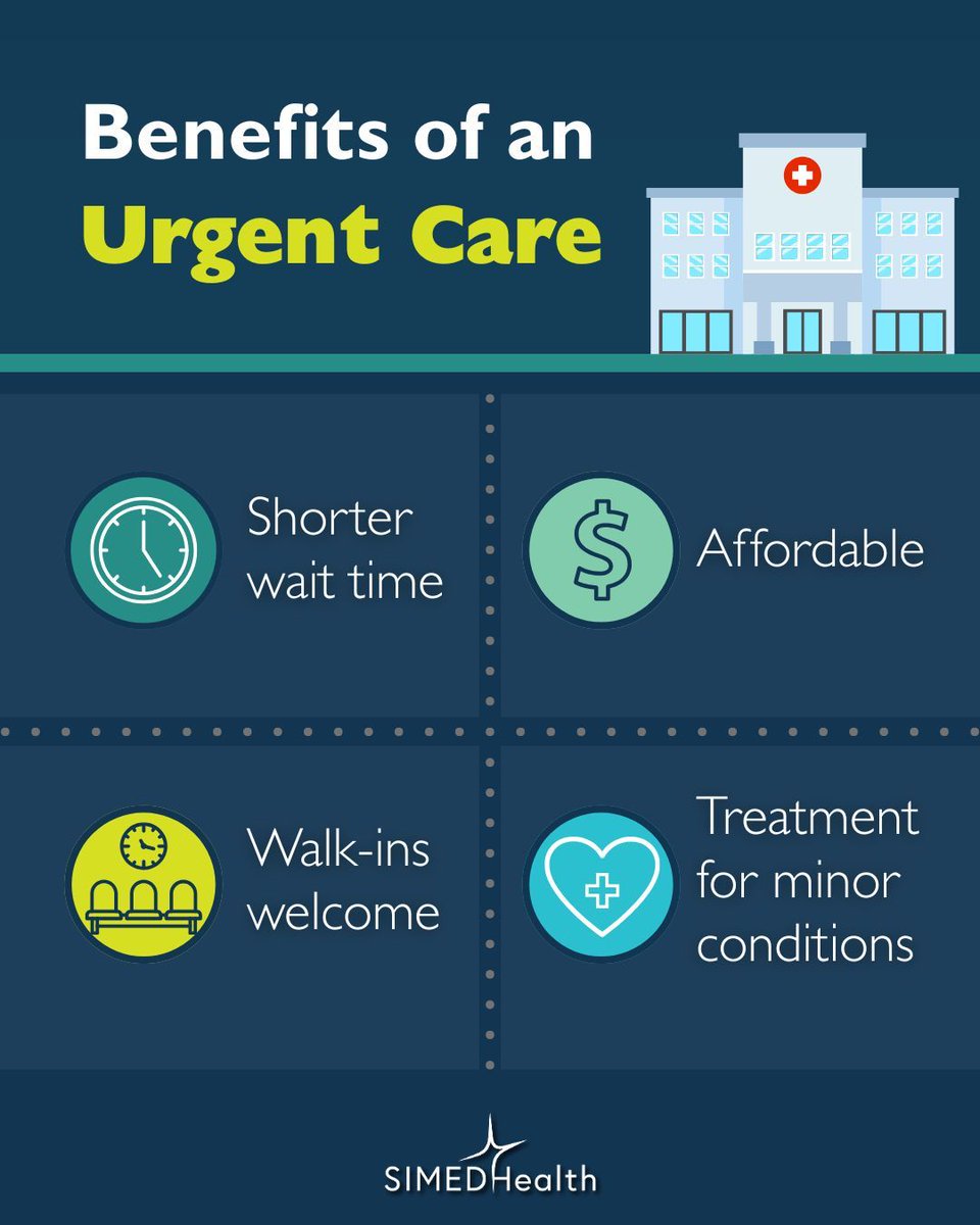 SIMEDHealth's tweet image. Avoid the wait at emergency rooms and be seen now. SIMEDHealth’s urgent care, First Care, provides quick treatment for minor injuries and illnesses. Open Mon-Fri: 7am-5pm &amp;amp; Sat-Sun: 9am-2pm. bit.ly/4qZsM3t 
#Gainesville #GainesvilleFl #UrgentCare