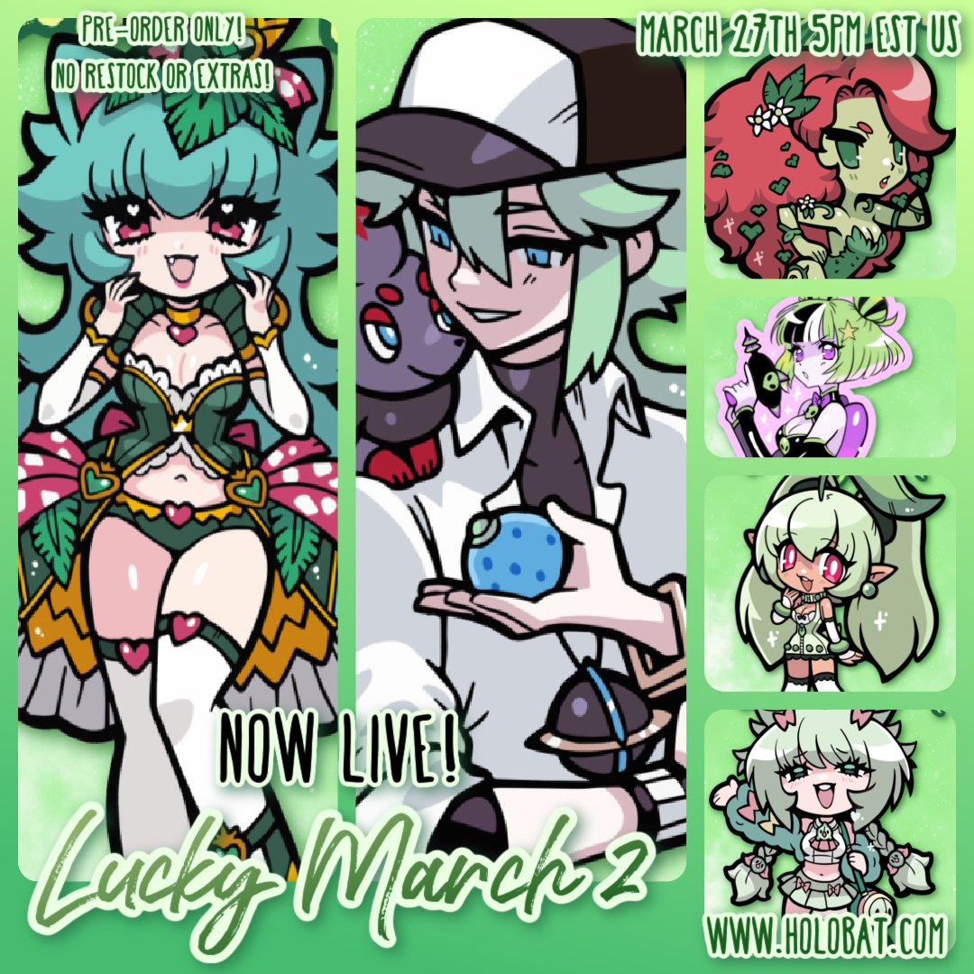 Mew drop on my website 💚