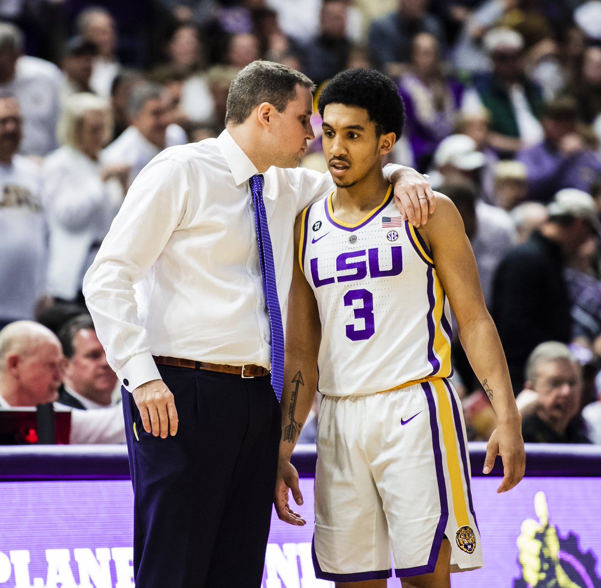 LSU Basketball tweet media