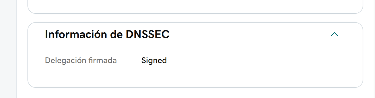 plattinux's tweet photo. DNSSEC de un dominio
Usualmente toma desde 10 minutos hasta una hora. https://t.co/jWFmgkRNn5