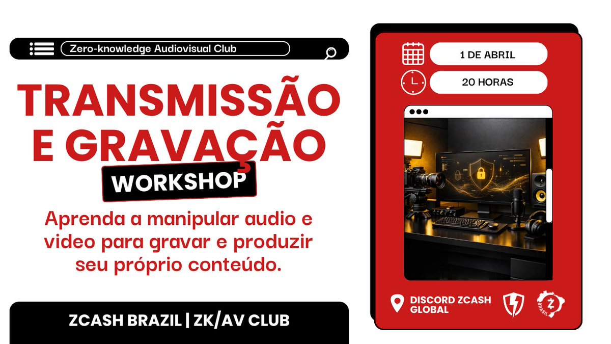 Zcash Brasil tweet media