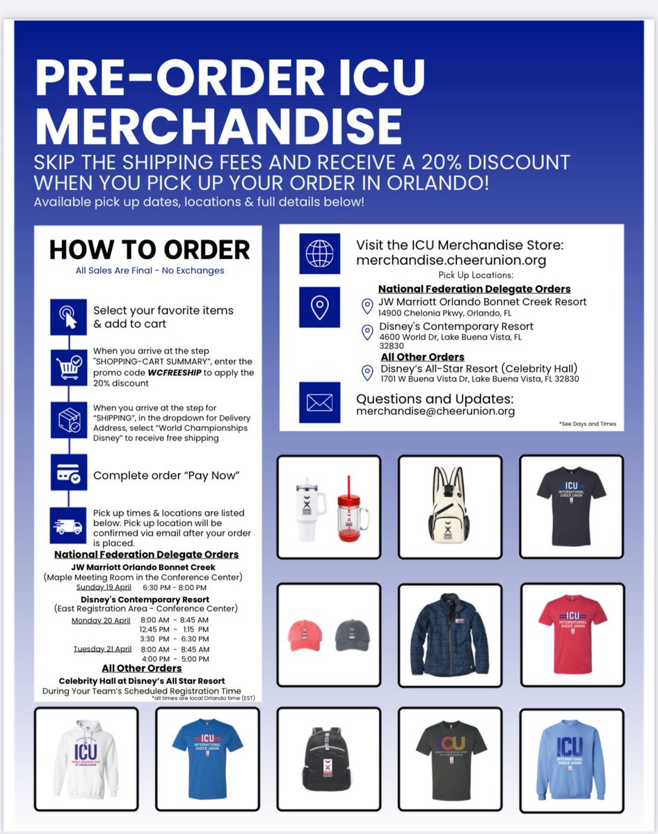 International Cheer Union tweet media