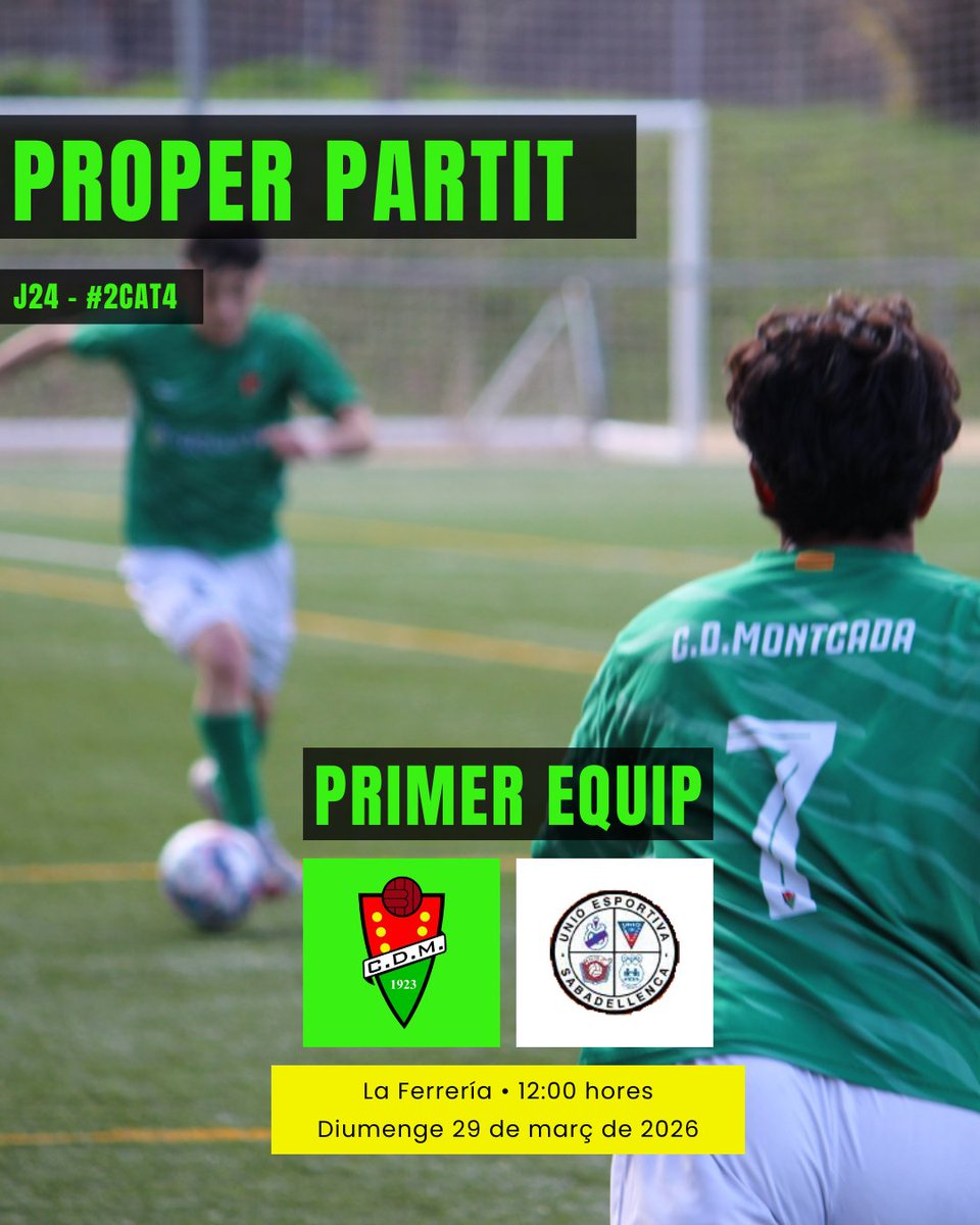 CD MONTCADA 💚 tweet media