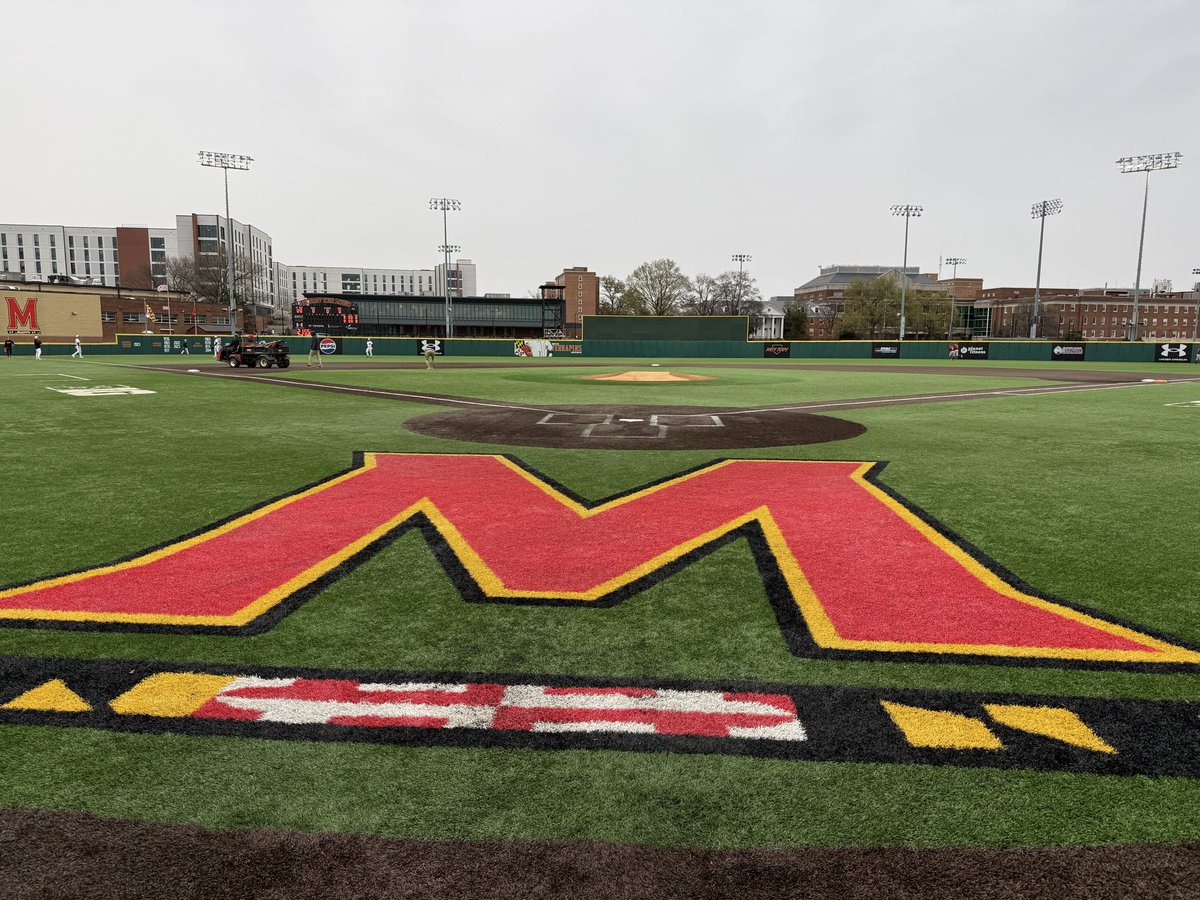burkegranger's tweet image. First time at Bob “Turtle” Smith Stadium. @TerpsBaseball hosting @USC_Baseball. #LFG