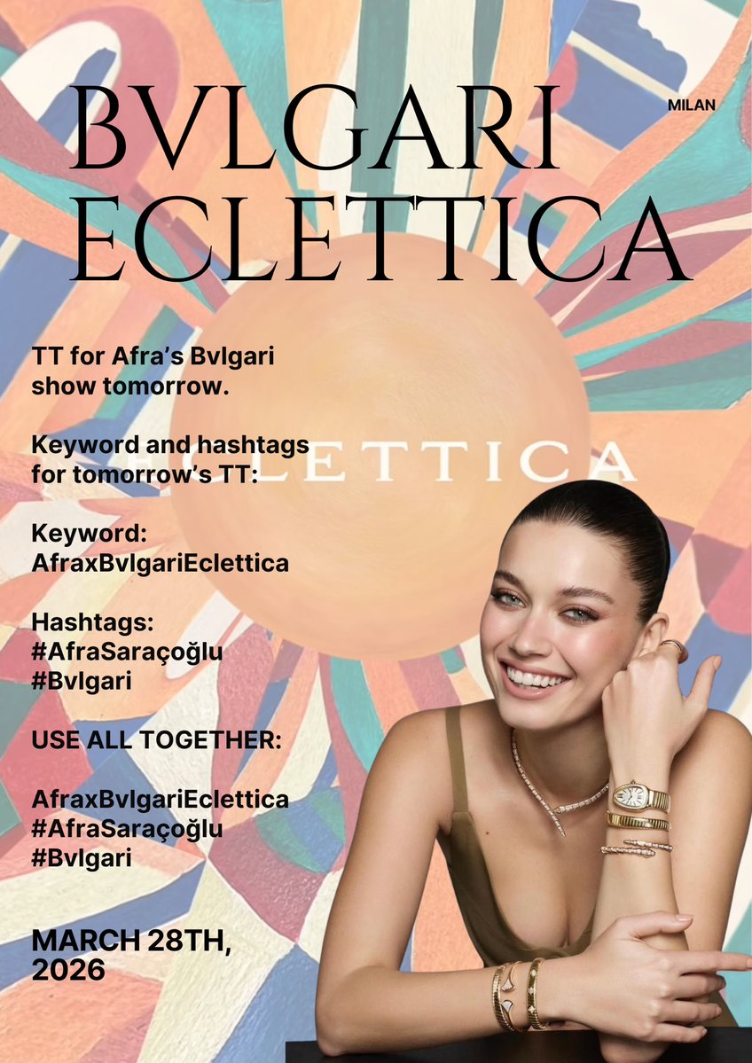 Afra Saraçoğlu World Fan Club tweet media