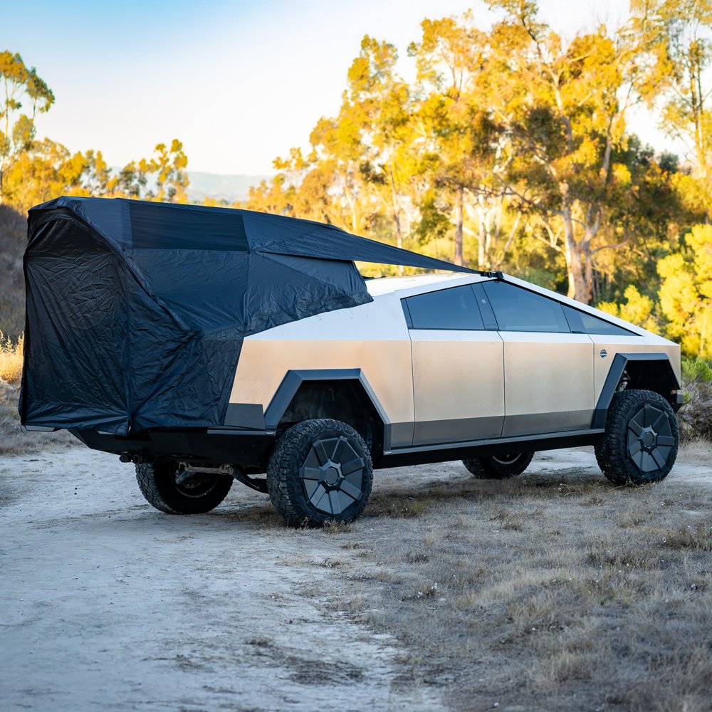 CYBERTRUCKco's tweet image. Tent deployed

#cybertruck #overland #truckcamping #adventuremobile #cybertruckco