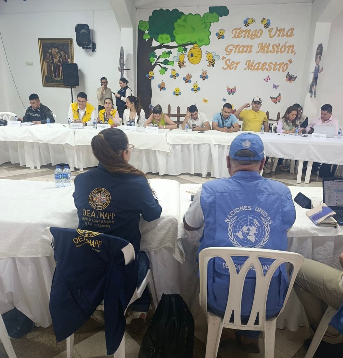 Mision de Apoyo al Proceso de Paz - OEA tweet media