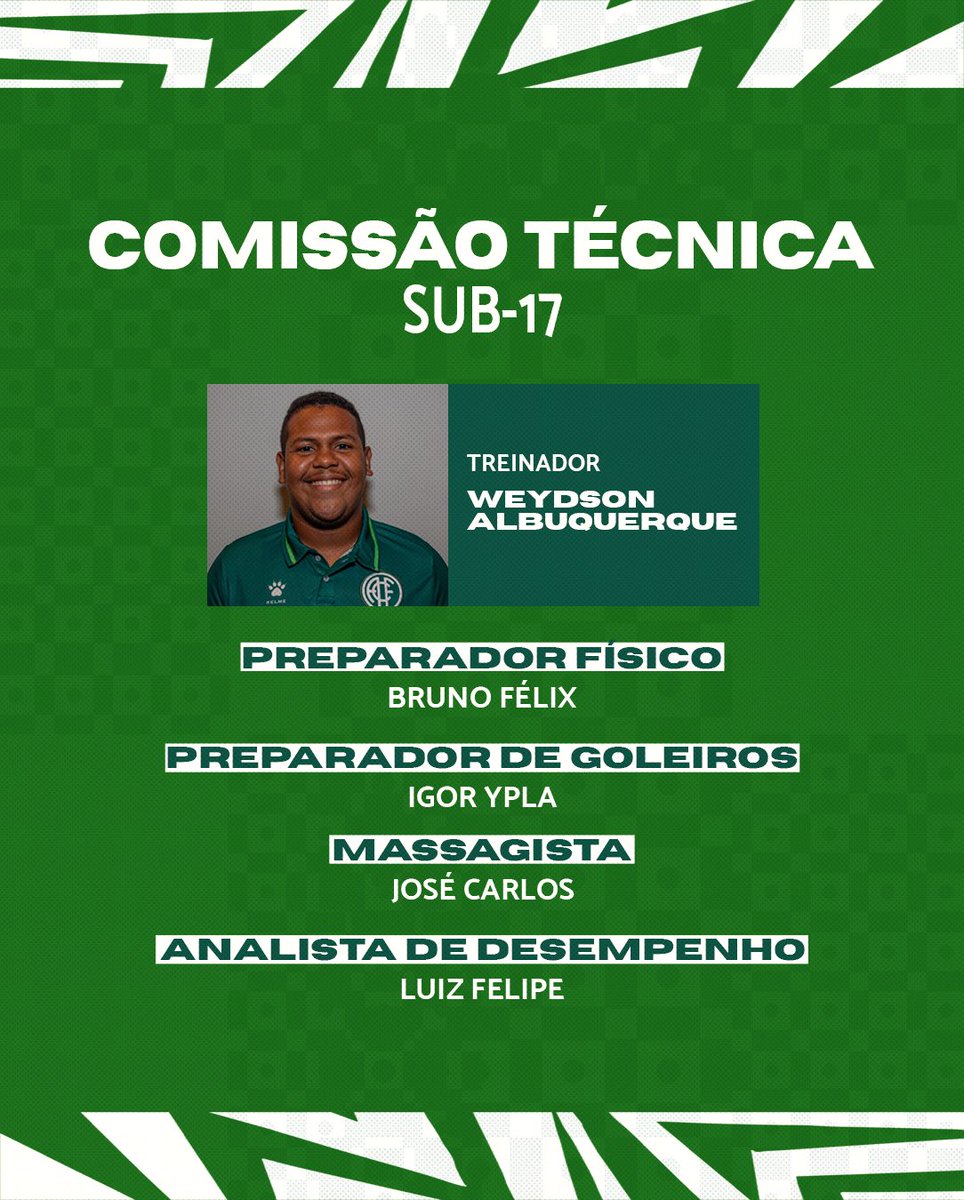 América Futebol Clube Pernambuco - Base tweet media