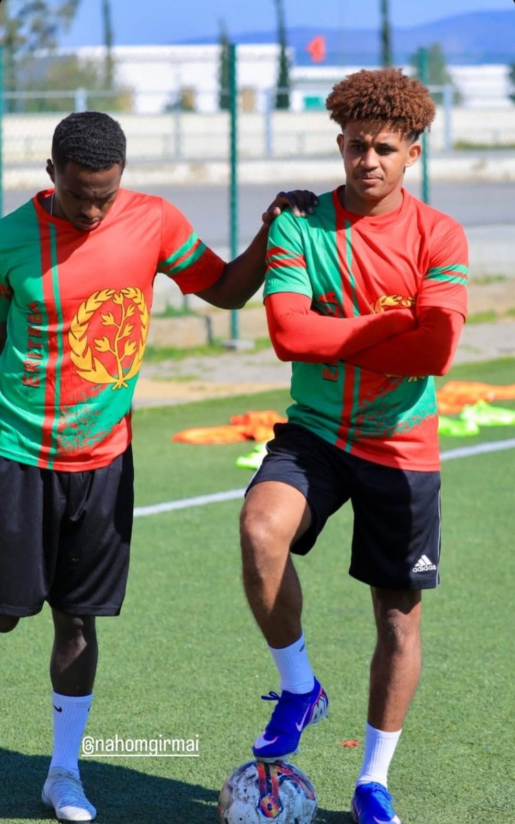 eri_id_'s tweet photo. Locked in and building chemistry Siem Eyob and Nahom Ghirmay putting in the work as Eritrea sharpen for the next battle.
#Eritrea #RedSeaCamels #SiemEyob #NahomGhirmay #TrainingDay #AFCON2027 #Focused #AfricanFootball #MatchReady #Pride https://t.co/WYuEcuo0CQ