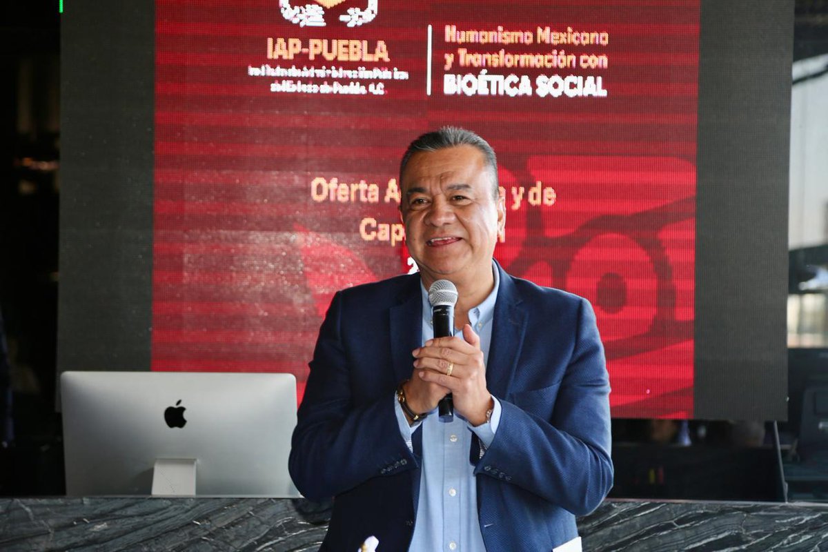Hoy celebramos un encuentro con enlaces de capacitación para presentar oficialmente la Oferta Académica 2026 del #IAPPuebla.✨