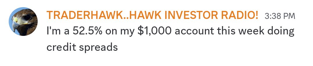 Trader Hawk's Stock Trades tweet media
