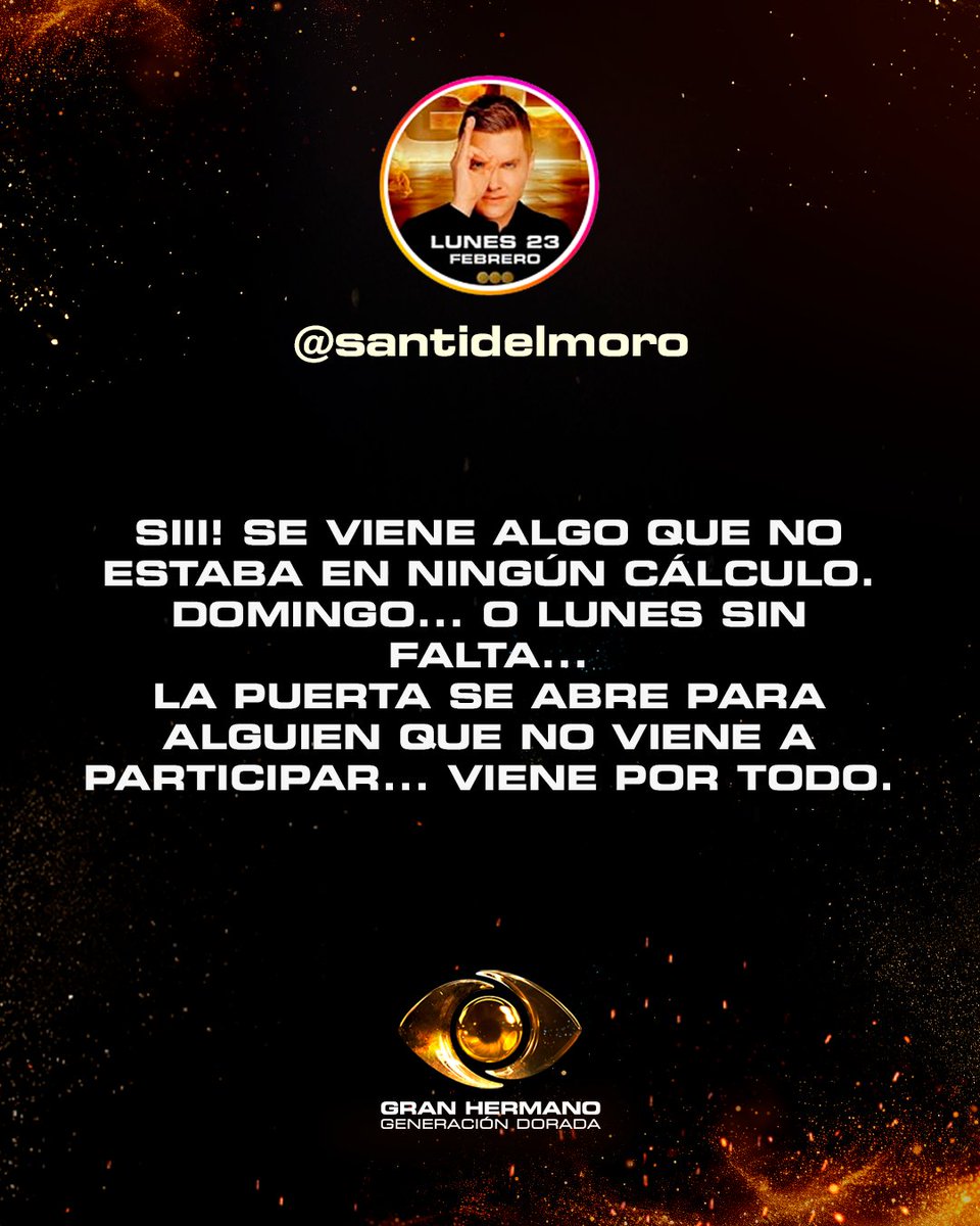 Gran Hermano tweet media