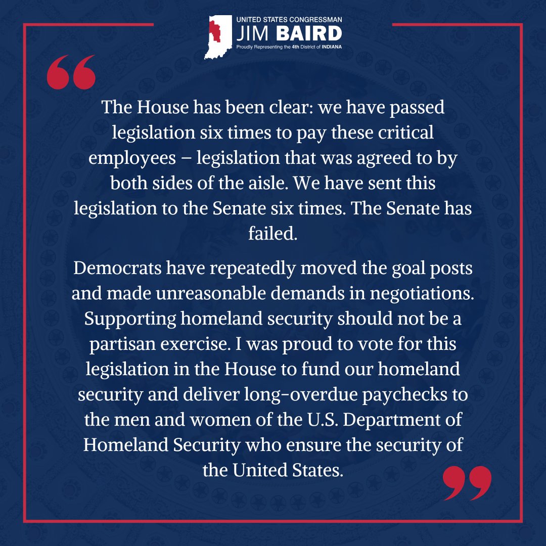 Congressman Jim Baird tweet media