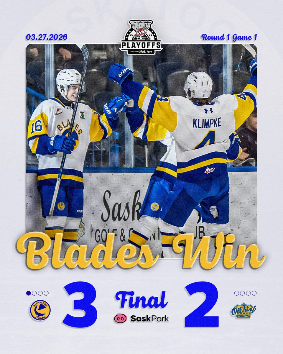 Saskatoon Blades tweet media