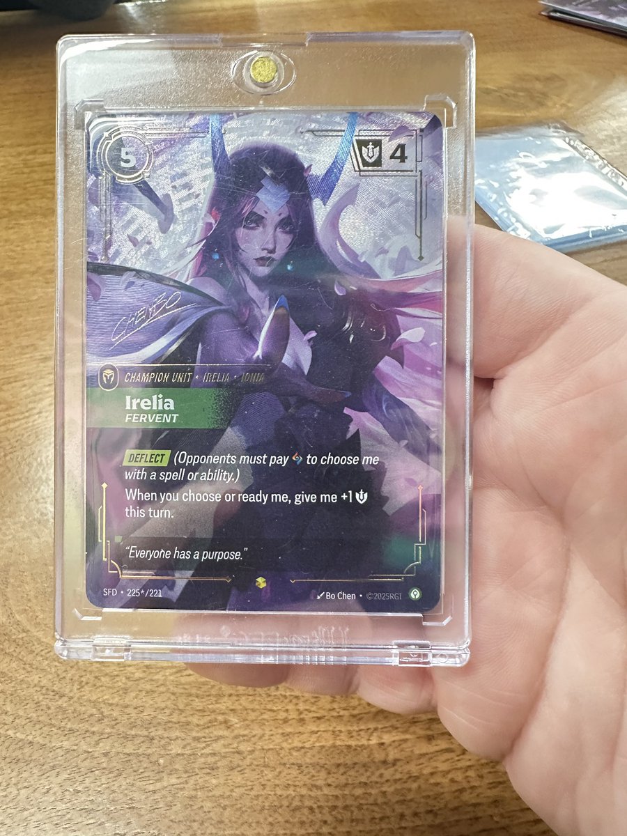 BelieveWeiss's tweet photo. We finally did it, hit the 2nd best signature in the set 🔥 https://t.co/6sM4qBb7Tt