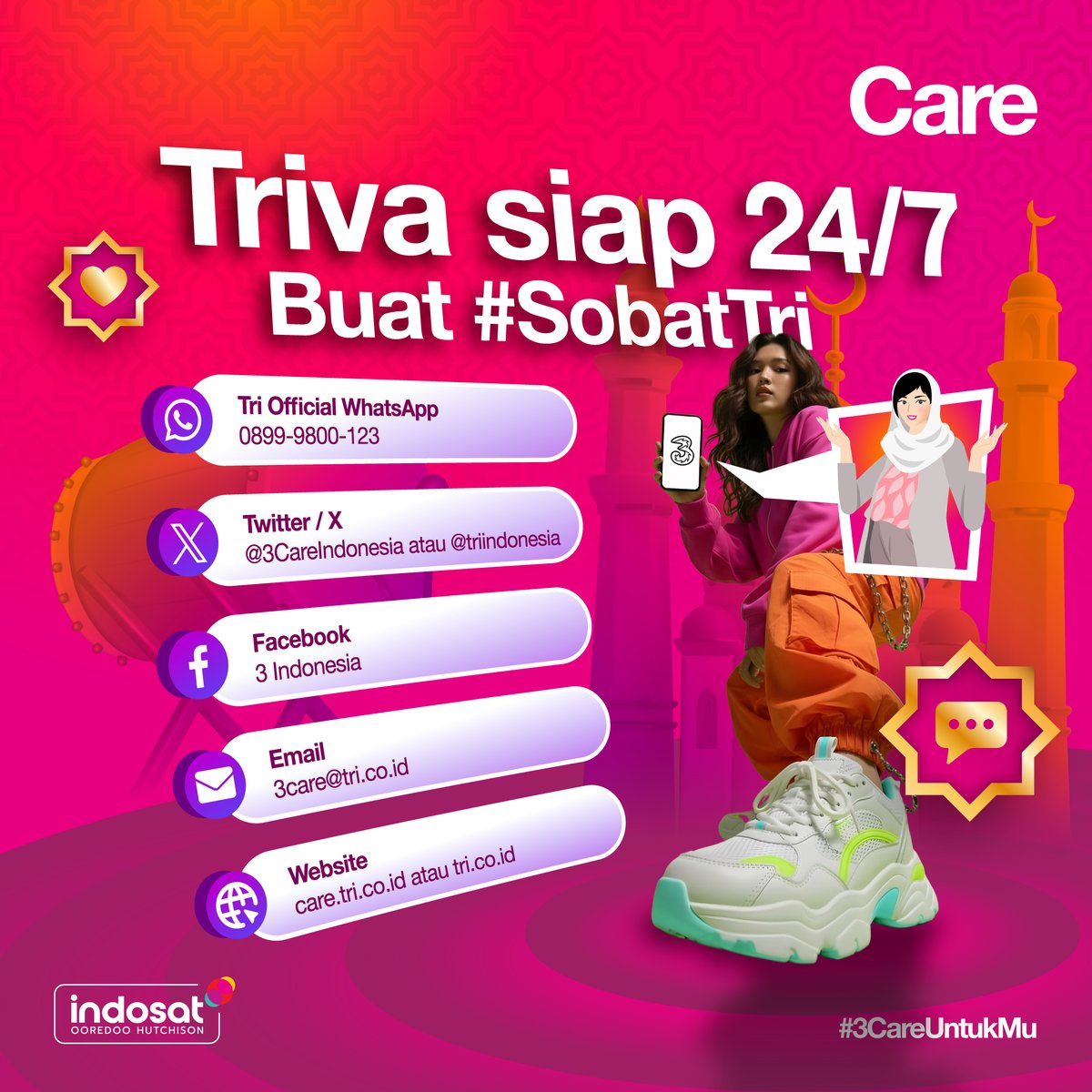 3Care Indonesia tweet media