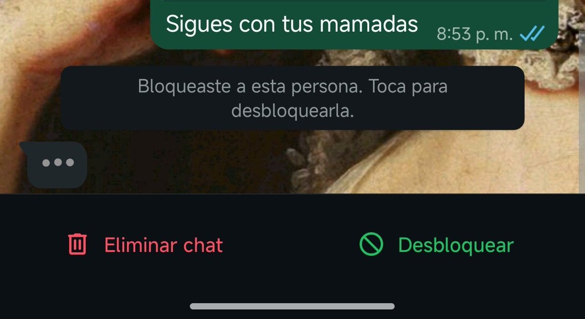 Se quedó con la verga atorada, bye 🥱