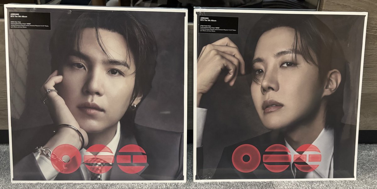 ayatete_7's tweet photo. BTS ARIRANG アリラン Standard Vinyl LP ランダム レコード 交換

譲)SUGAシュガ、J-HOPEホソク

求)テテ＞ジン

郵送交換のみ📮
新品、未開封です！

画像付きリプでお願いします🙇🏻‍♀️
お気軽にお声掛けください☺️ https://t.co/lRp2eqPRAY
