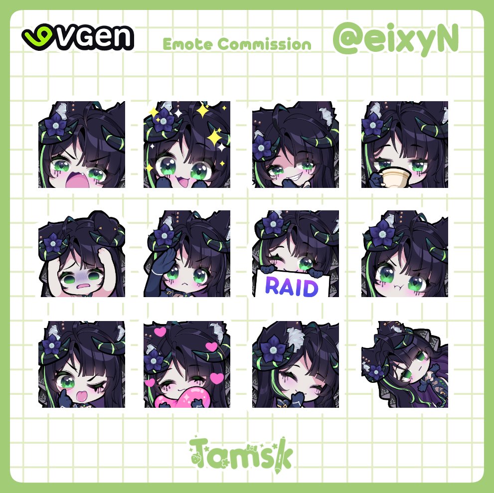 🌸 tamsk 🌸 Commission OPEN tweet media