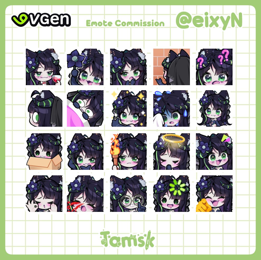 🌸 tamsk 🌸 Commission OPEN tweet media