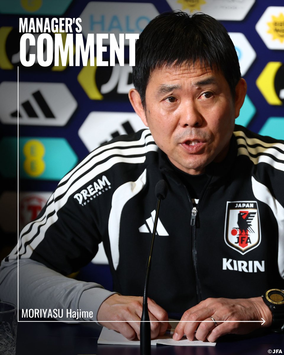 🔹𝗦𝗔𝗠𝗨𝗥𝗔𝗜 𝗕𝗟𝗨𝗘🔹 【2026.3.27 練習後コメント✍️】 森保