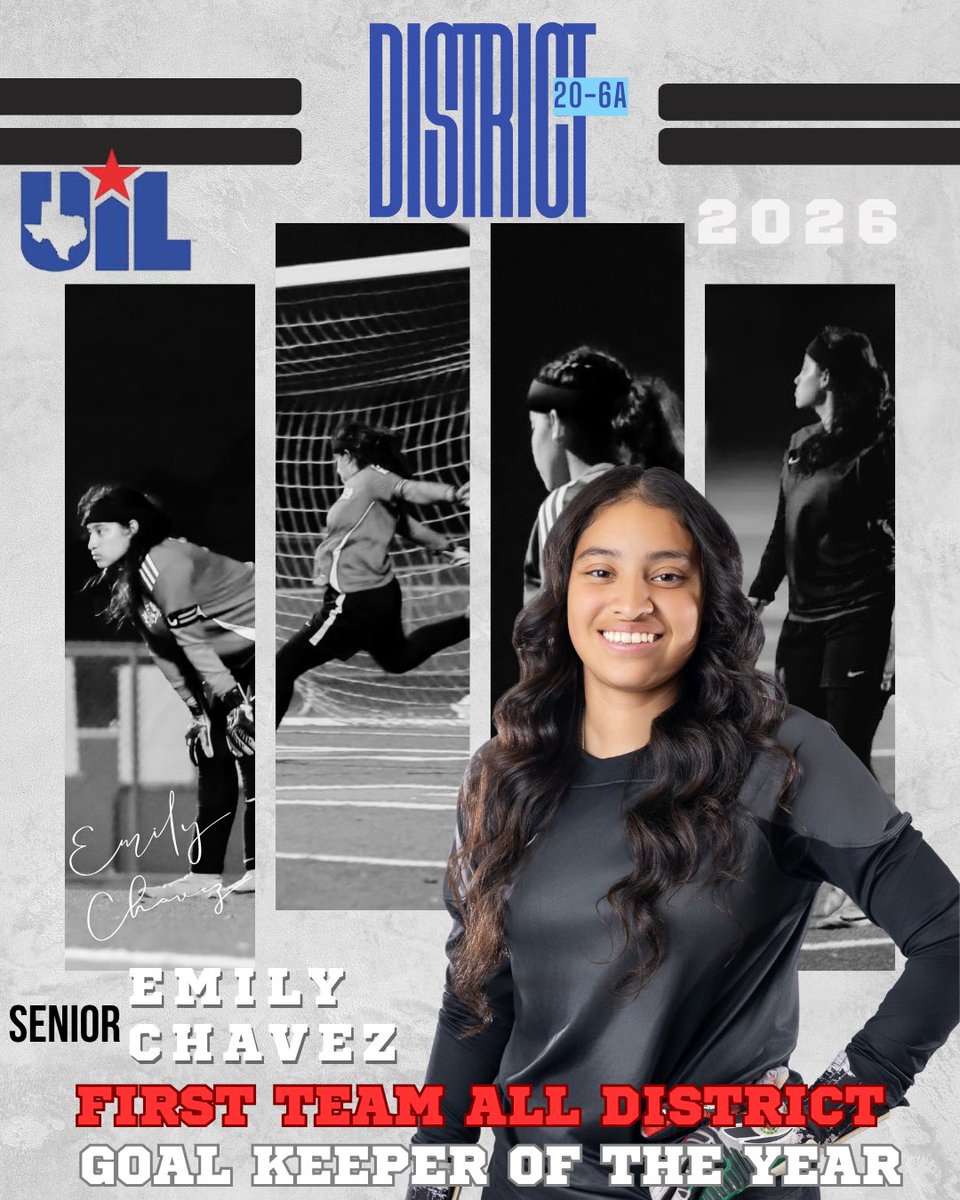 ATHSGSoccer's tweet photo. Congratulations to our District 20-6A First Team All District Recipients Nathalin Hernandez, Emily Chavez and Mia Contreras!

Special shout out to Emily Chavez for receiving the Goal Keeper of the Year Award! WELL DESERVED!

@AliefTaylor_ATH @Alief_Athletics @ATaylorHS https://t.co/j9o5C6ybt6
