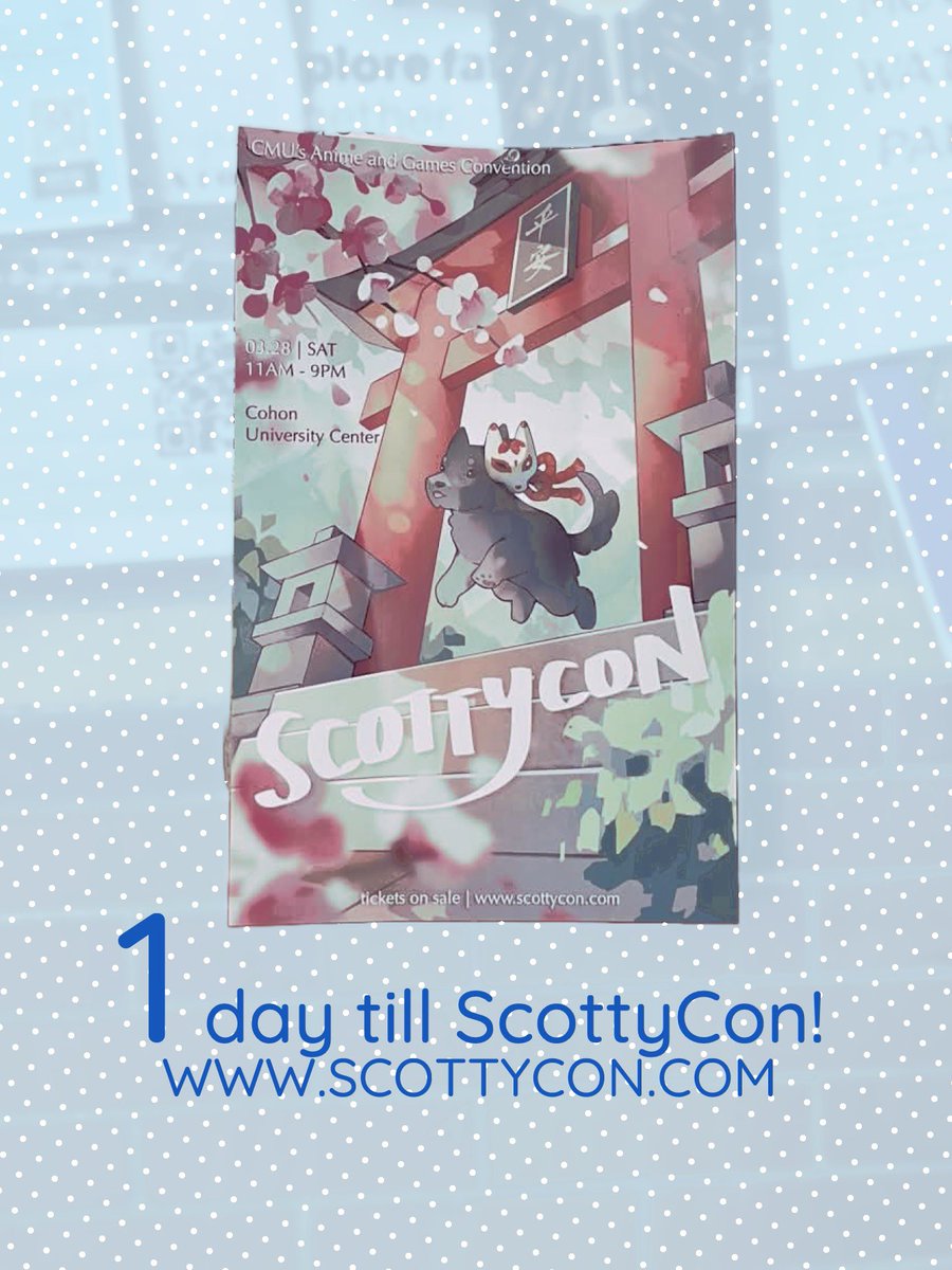 CMUScottyCon's tweet photo. TOMORROW IS SCOTTYCON! Plan for your day using our interactive guidebook at https://t.co/3QQWilVGo7! https://t.co/nI80uNVs0z