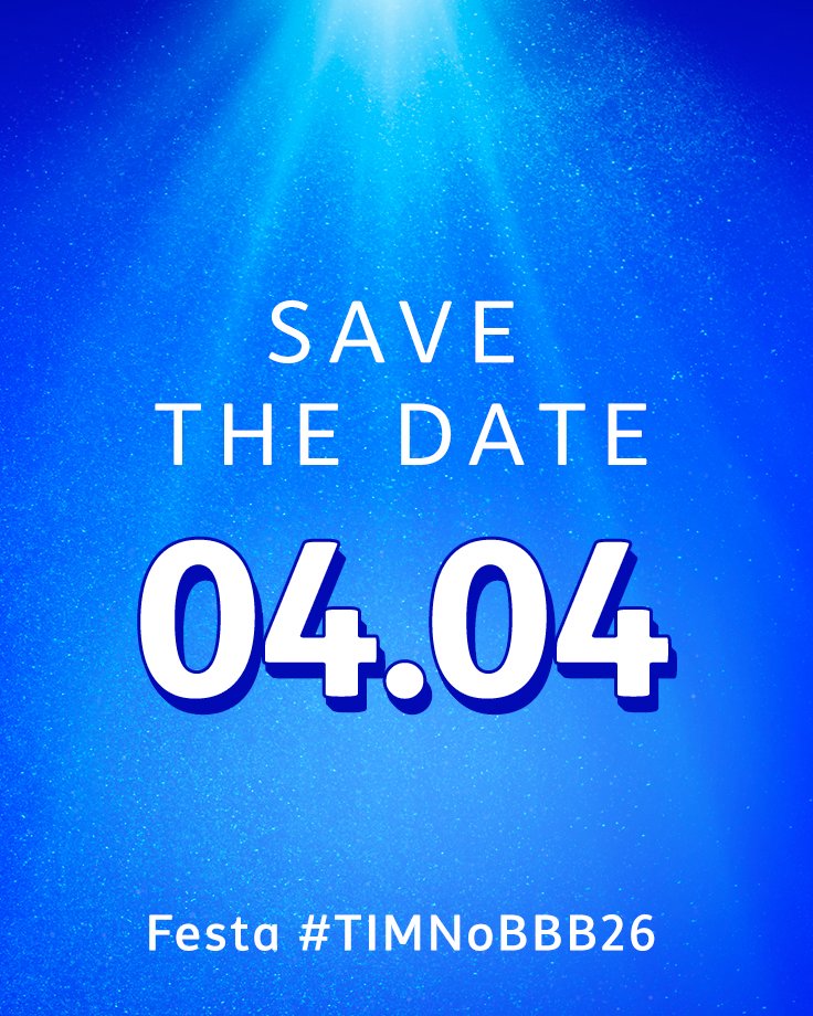 #TIMnoBBB26 🤳 tweet media