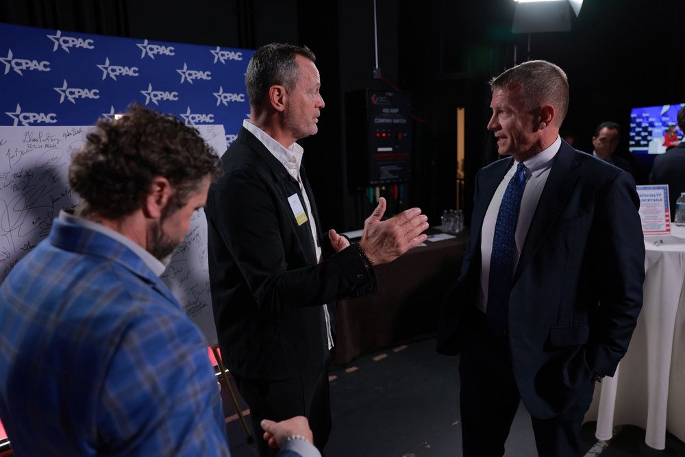 jeffgrenell's tweet photo. Our world’s collided @CPAC

The knowledge &amp; wisdom of my brother @richardgrenell and the rooms God has placed him is inspiring

His pace in a chaotic world, focus on people, and understanding of the issues sets him apart

So many young leaders, veterans, &amp; persecuted believers https://t.co/IS3pde3KfD
