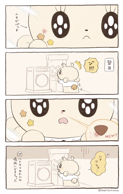 できてほしくない場所にできがち🐌
#ウサギのつもりのカタツムリ 
