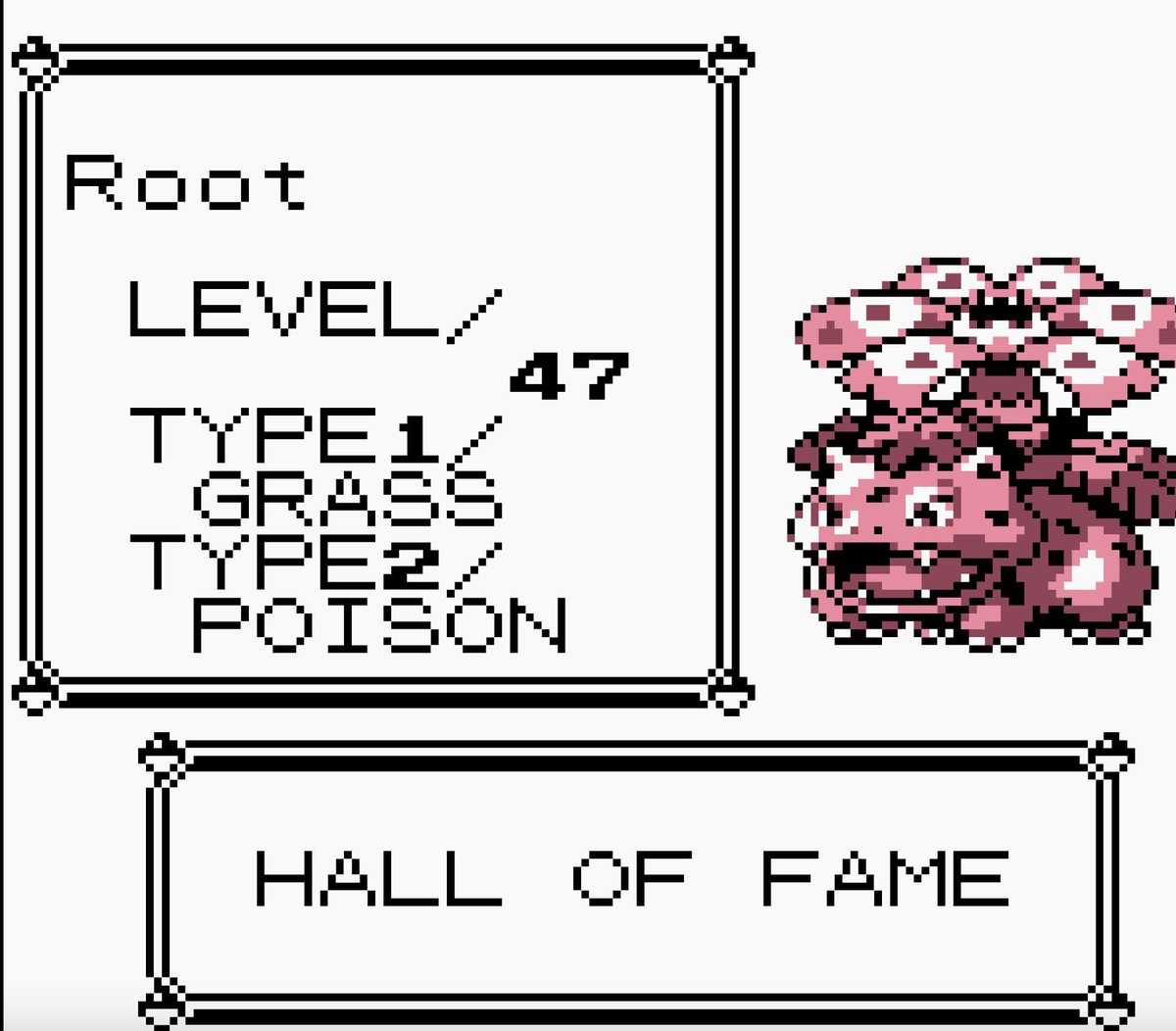 LWpetalplatform's tweet photo. playing through every pokemon game and posting my final teams ☺️ just finished red/green (chose red) next up, an emulated version of the Japanese blue version! https://t.co/lk2lIf7bv1
