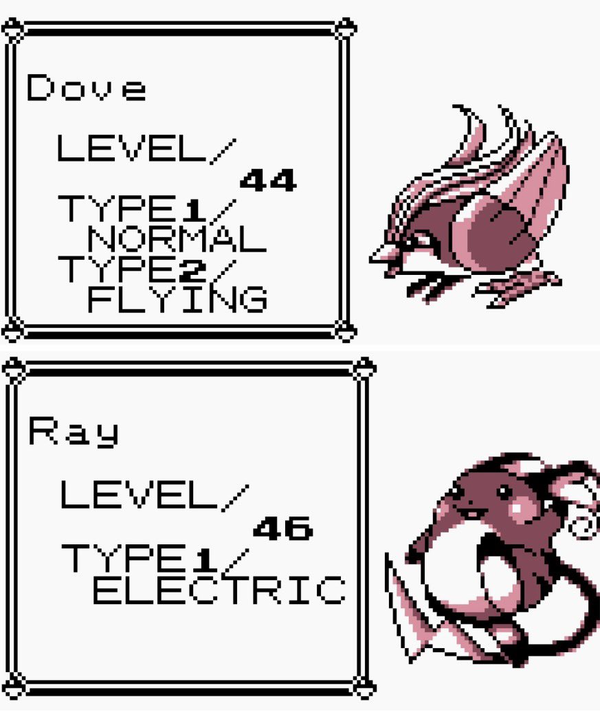 LWpetalplatform's tweet photo. playing through every pokemon game and posting my final teams ☺️ just finished red/green (chose red) next up, an emulated version of the Japanese blue version! https://t.co/lk2lIf7bv1