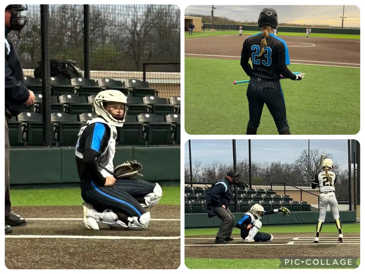 RaeganHodde's tweet image. So glad to be back on the field with my @OKAs2010Madden girls! 💙🖤 Took the W over Epic National Smith 16U 5-3 💪🏻

We wrap up Pool Play tomorrow at 9 &amp;amp; 12:30! Bracket on Sunday! LET’S GO! 💪🏻🔥 #AsAllDay 💙🖤 @TCNfastpitch 

1% better each day! 🥎🔥
#catcherlife #NextLevelReady