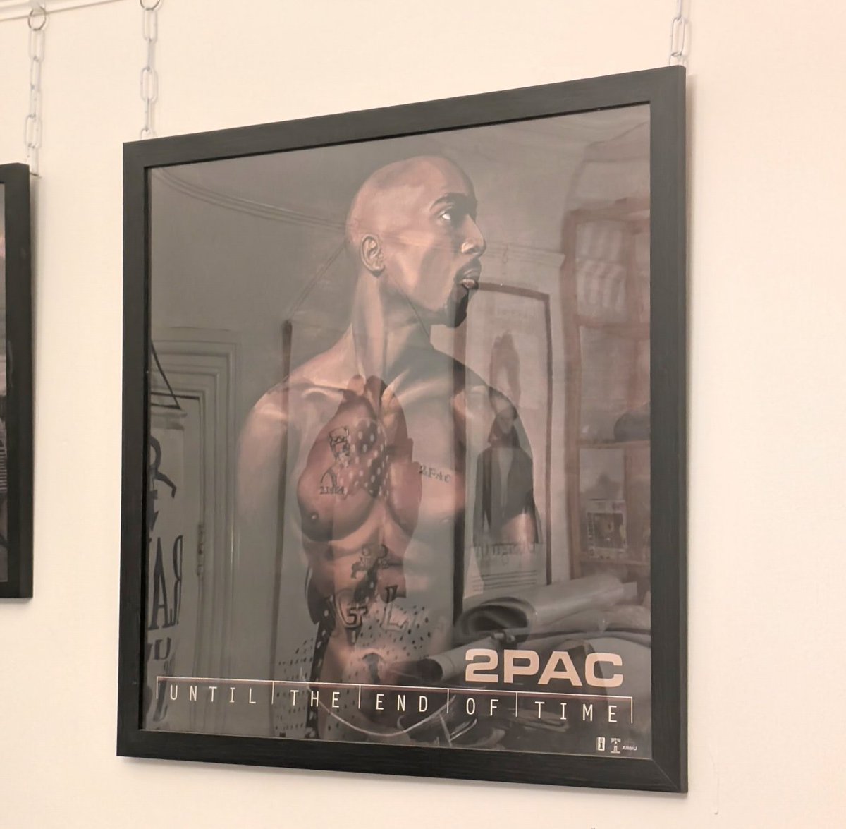 CaseyRain's tweet image. Since it's been 25 years since the album came out.... This was given to my right off the walls of the Interscope Records offices back in 2006 (CD for scale) 💜 #2Pac #UntilTheEndOfTime