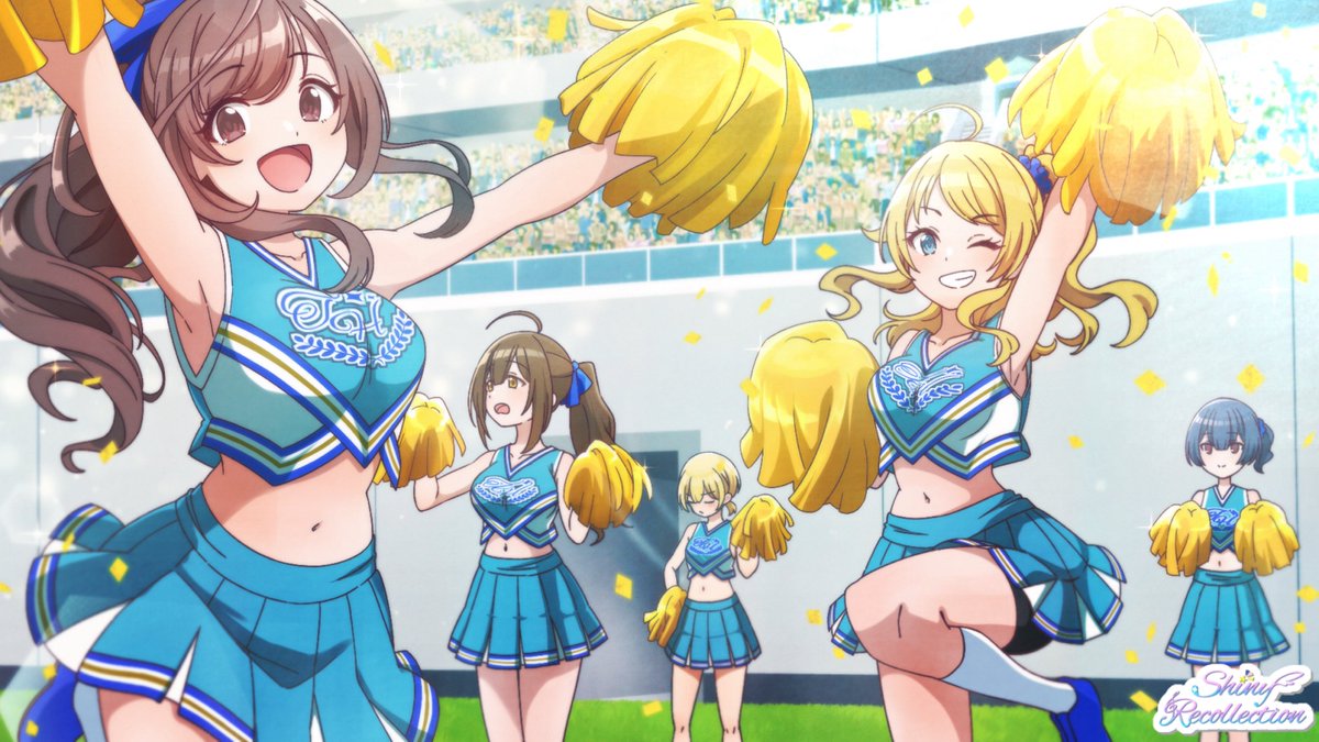 【ポストカード紹介⑥】

今回は #SSF10 にて購入者特典として頒布するポストカードのイラストを紹介します！

みなさん一緒にチアガールをしているシーンですね！
はじける笑顔が素敵です♪

詳しい内容を知りたい方は、本作品を手に取ってくださいね〜

#シャニリコ
#シャニリコ情報