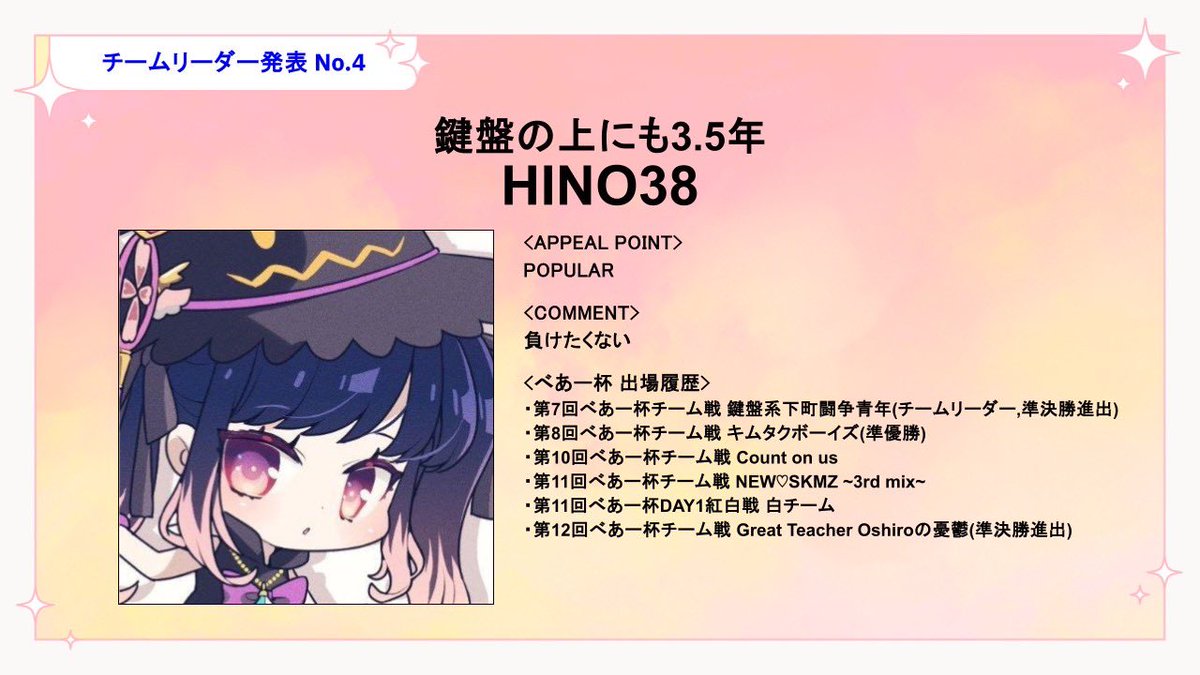 べあー杯 運営用アカウント tweet media