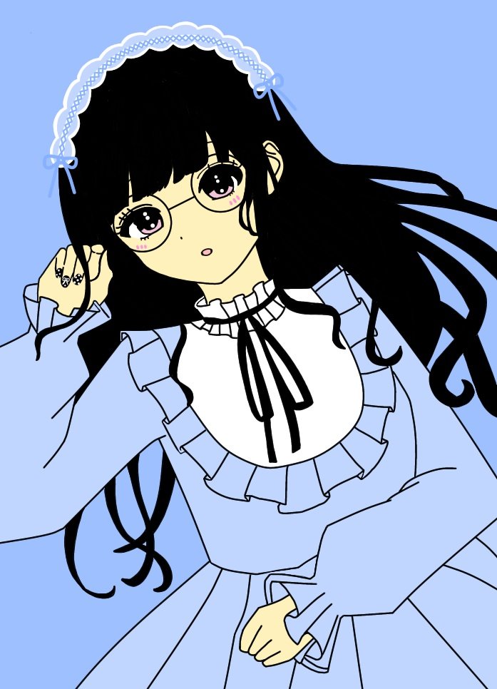 #天使界隈 の女の子🩵🪽⋆꙳

.
.

初めてﾛﾘｰﾀ系の女の子を
描いてみましたーーーっ!!!ʚ♡ɞ

水色系統の雰囲気も
我ながら超絶𝐊𝐀𝐖𝐀𝐈𝐈です、、⸝⸝o̴̶̷̥᷅  ̫ o̴̶̷̥᷅⸝⸝🫧

ﾋﾞｼﾞｭ大天才の激ｶﾜｲﾗｽﾄになりました♩˚ ⑅ ۫

.
.

#京都芸術大学イラストレーションコース 
#雨風緩