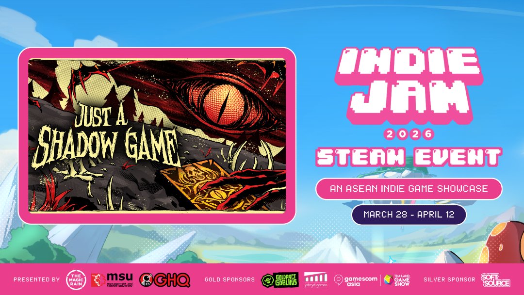 IndieLab 🩸 Making Just A Shadow Game tweet media