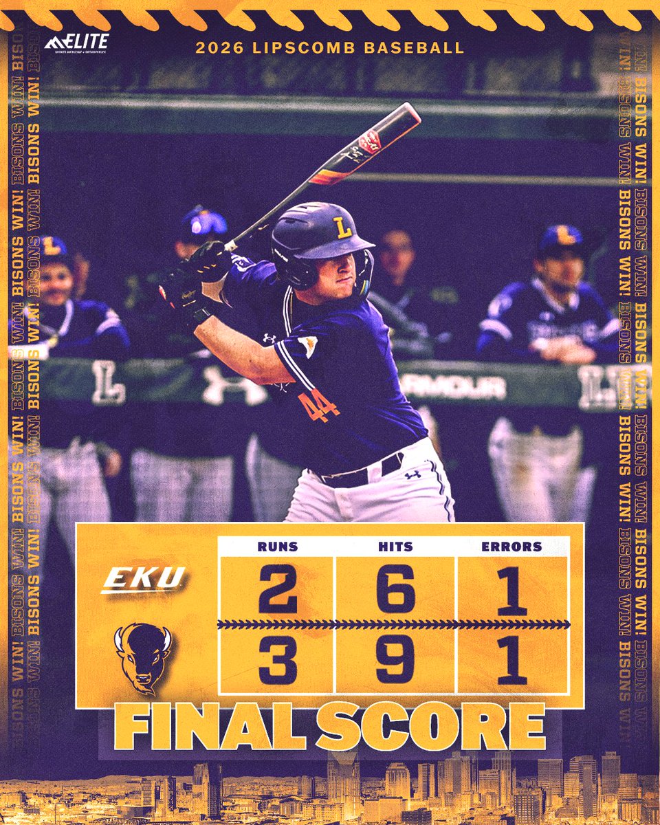 Lipscomb Baseball tweet media