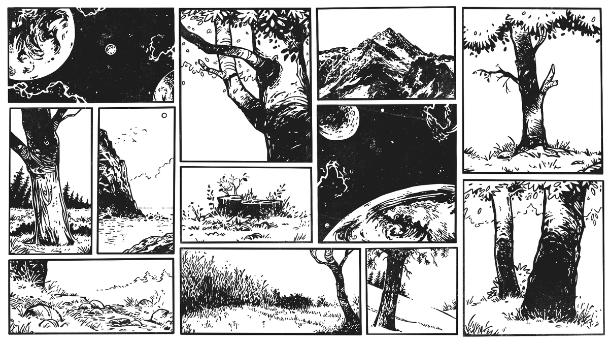 Jimison31's tweet photo. Some more #Billwatterson inspired #ink #Doodles https://t.co/GkxrdcMVJt