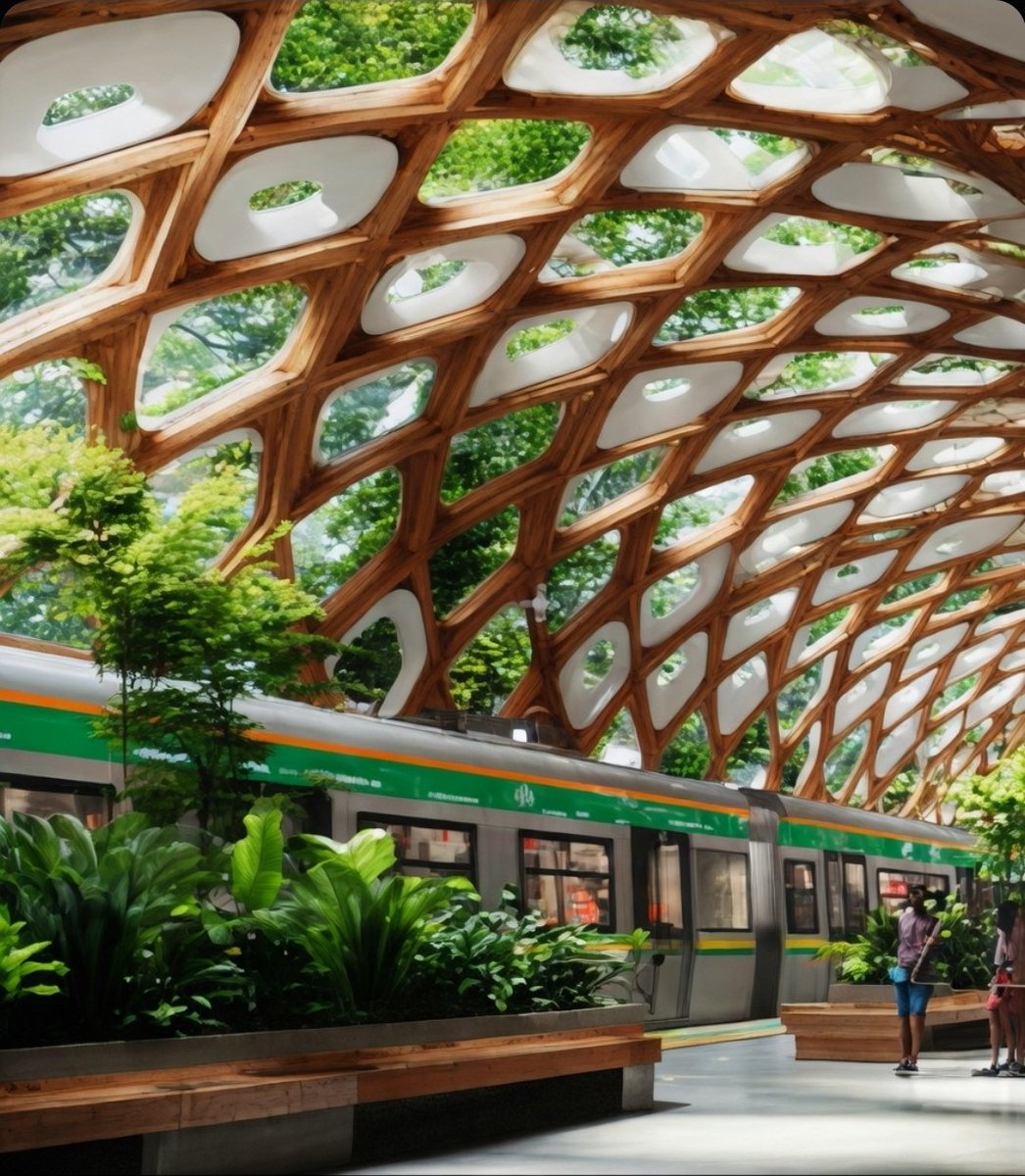 DevanahalliBLR's tweet photo. 🚨 KIA Set to Redefine Airport Experience | Stunning architecture✨

Kempegowda intl Airport showcases possible renders for Blue Line metro station &amp; integrated multimodal transport hub at T2.

• Pics 1&amp;2: Metro
• Pic 3: MMTH Central piazza.

Credits: @sandeep_vobl https://t.co/zxxEdxhol0