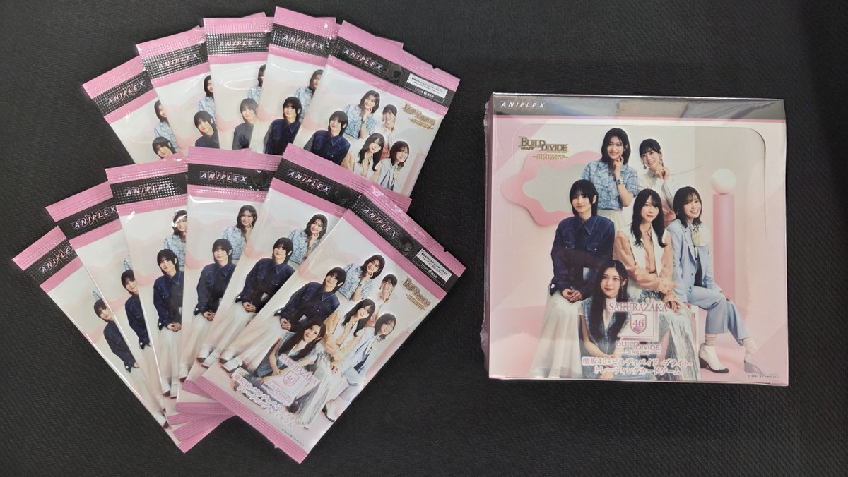 櫻坂46 ビルディバイド ブライト トレーディング カードゲーム BOX