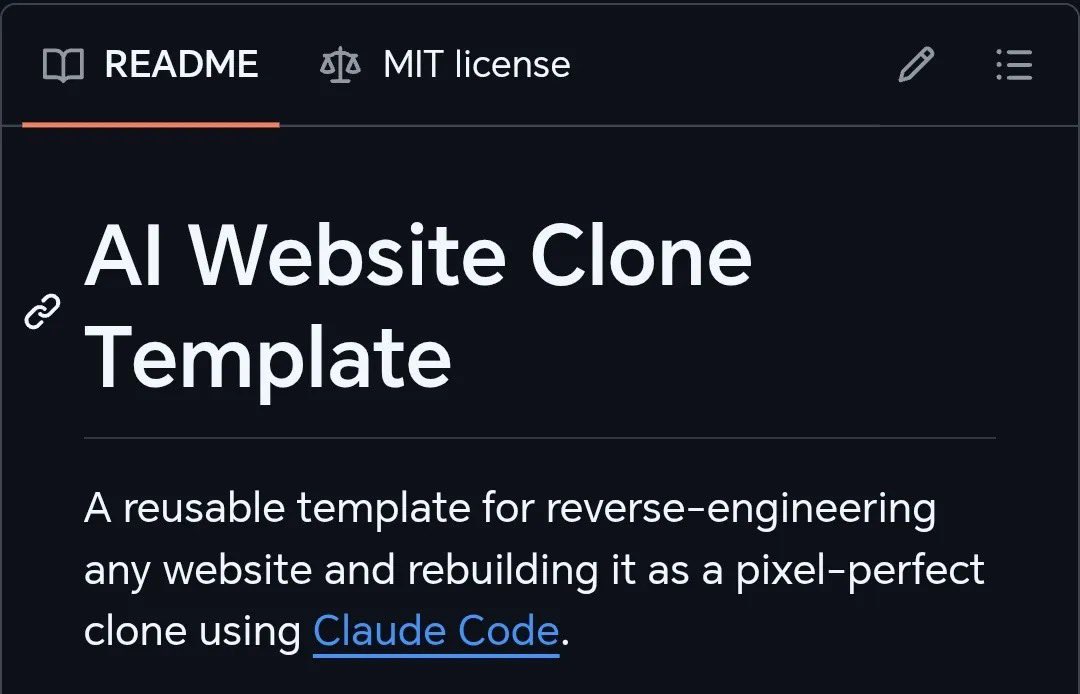 yasinaktimur's tweet photo. 🚨 son dakika :  şirketiniz için en beğendiğiniz web sitesini anında clone’layın text ve resimleri değiştirin ve hayalinizdeki websitesi hazır :  açık kaynak code &amp; ücretsiz

https://t.co/X9s68mlPge https://t.co/Xw9T7GUb1Z