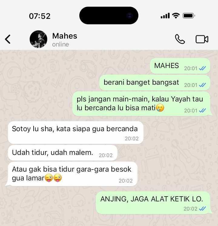 kmocch's tweet photo. #Marcprom AU 

Katanya temen kok berani nyamperin Yayah buat ngajak anaknya nikah? https://t.co/CDaaGI3FTq