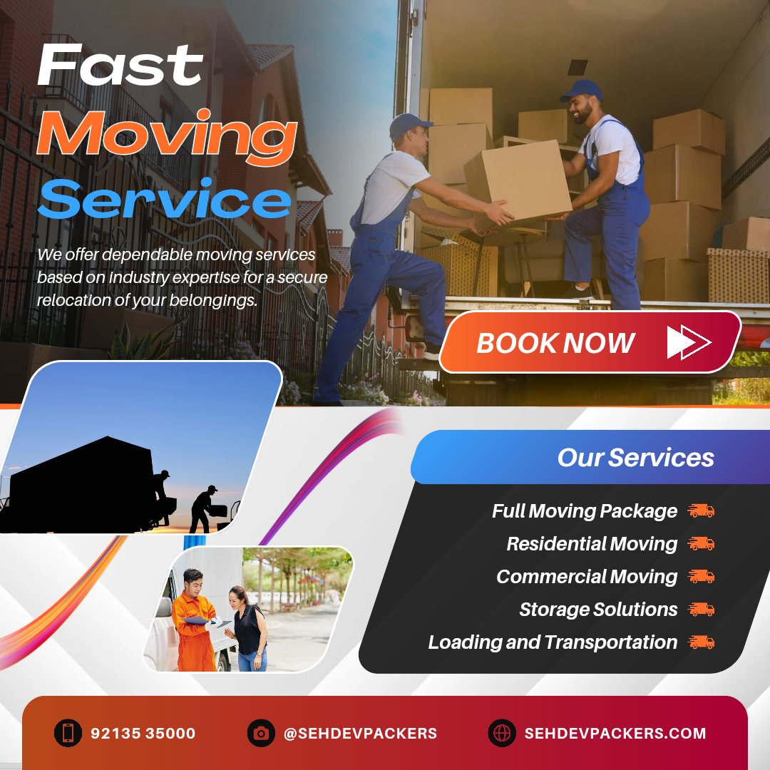 Sehdevpackers's tweet photo. 🚛 Fast &amp; Reliable Moving Service in Gurgaon!
Choose Sehdev Packers and Movers for safe &amp; hassle-free shifting. From home relocation to office moving, car &amp; bike transport — we handle it all with care.
📦 Trusted | Affordable | On-Time Delivery
📍 Sector 23A
📞 9213535000
# https://t.co/r8L3gttqGD