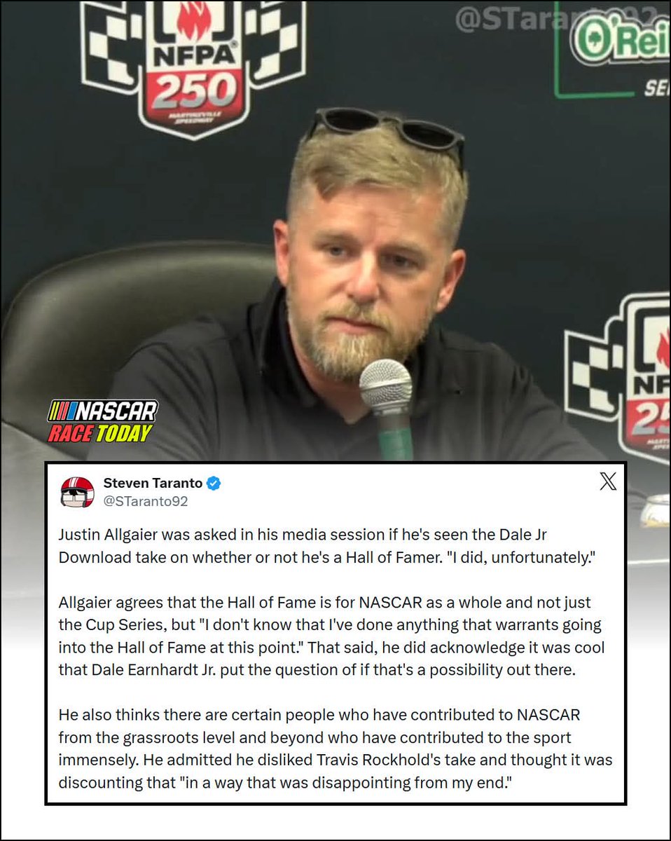 Justin83WV's tweet photo. @DaleJr @DirtyMoMedia I guess if Travis can throw his two cents in, I will share my thoughts on it from a fan's perspective... https://t.co/8swO4Y1Yzs