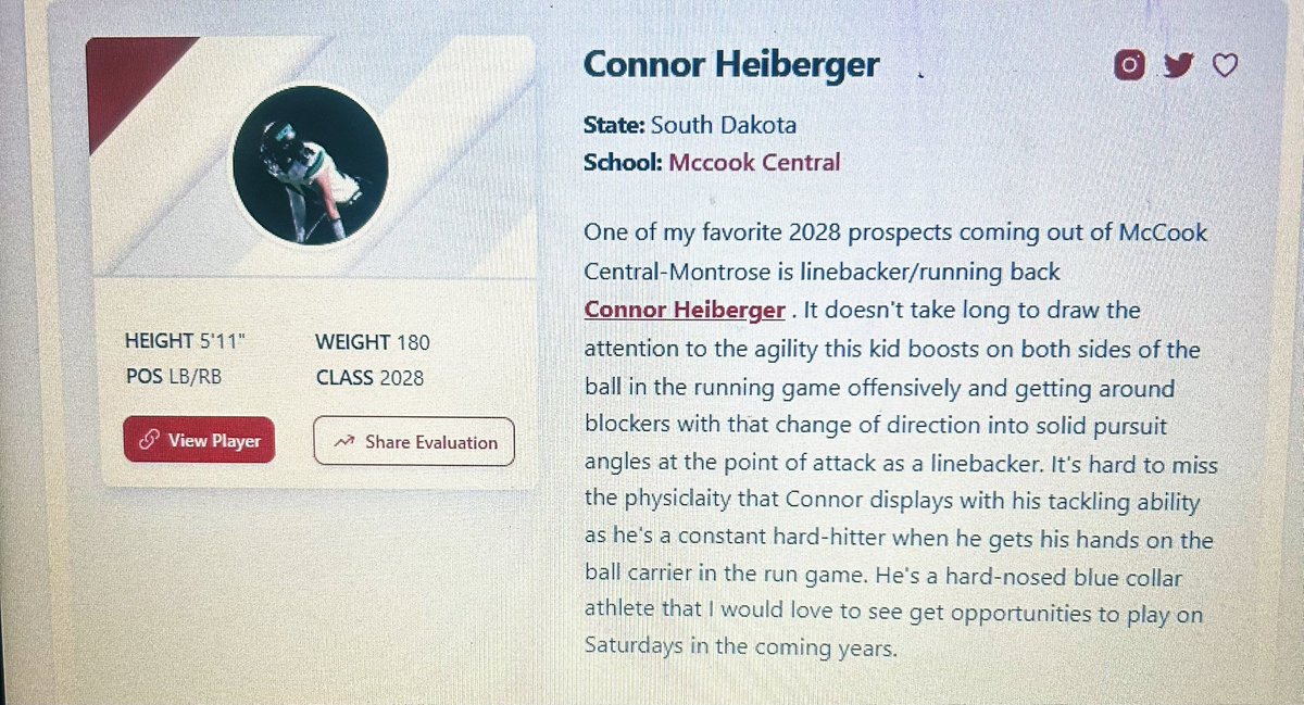 Connor Heiberger ‘28 tweet media