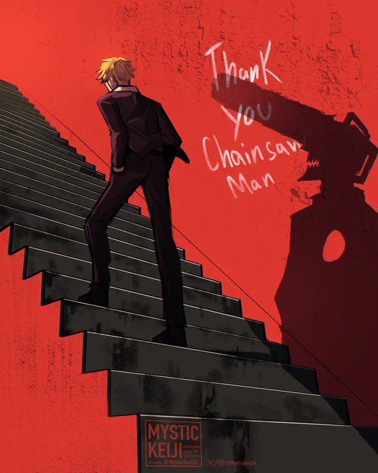 "Moving forward" #チェンソーマン #chainsawman