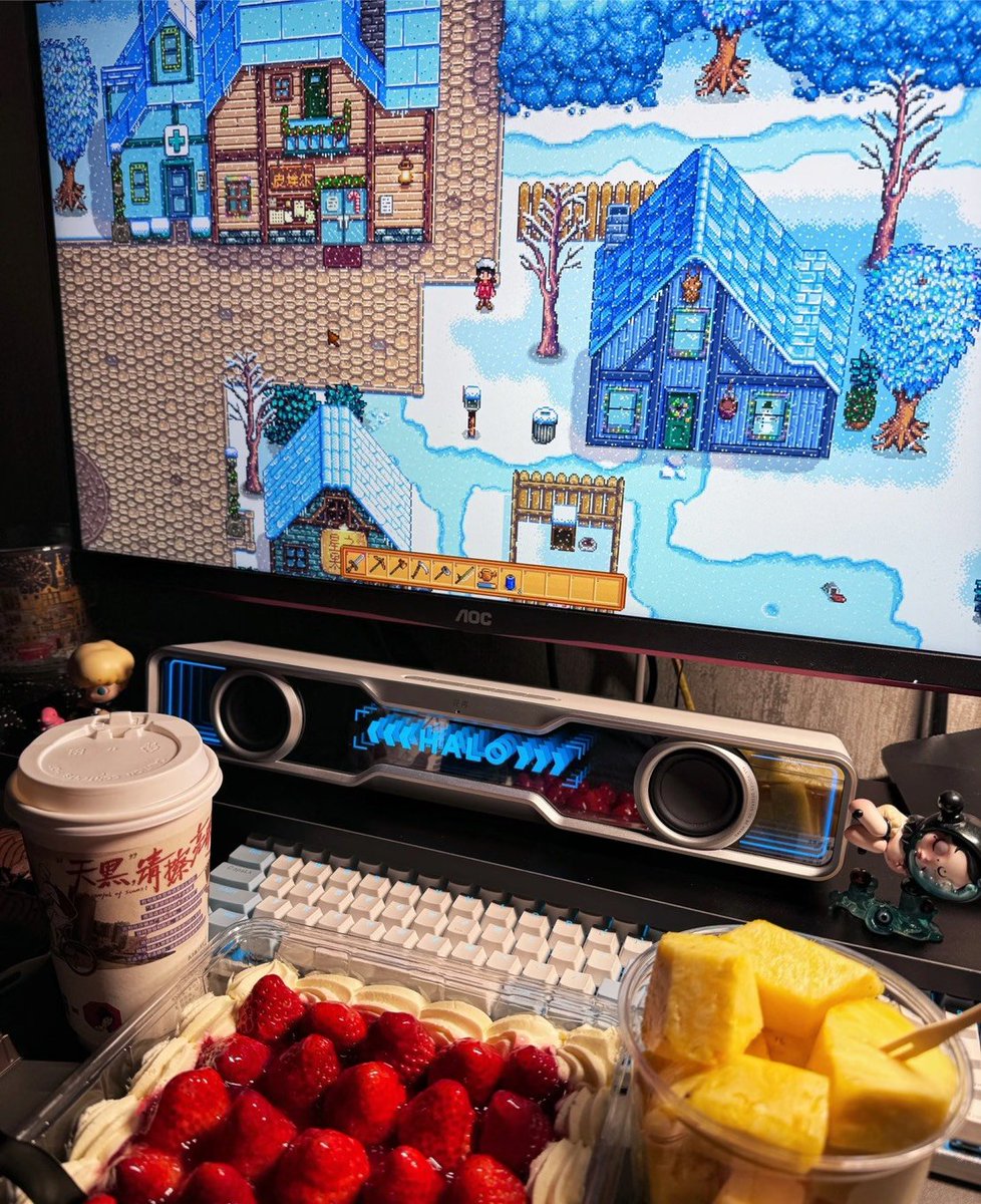 hayashi0509's tweet photo. 土曜日、スターデューバレーやってたら一瞬で3時間溶けた😂 https://t.co/oWErmP6fB7